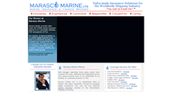 Desktop Screenshot of marasco-marine.com